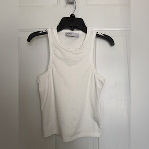 Essential Ribbed White Tank Top by Free People